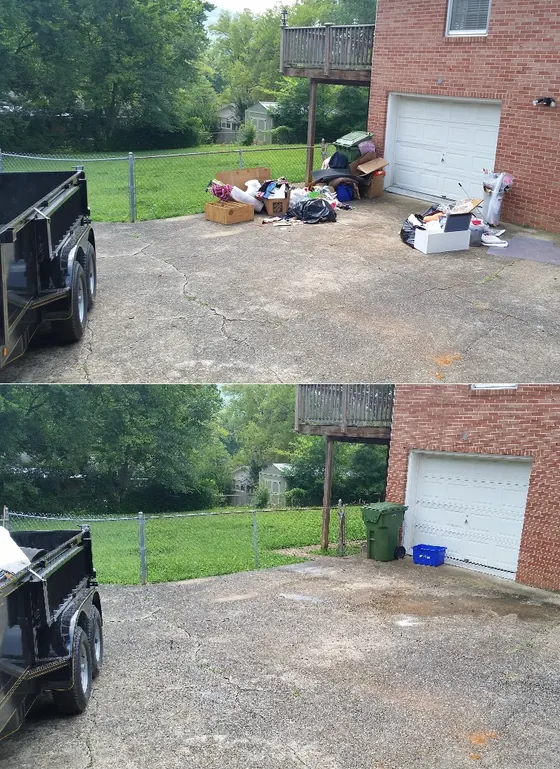 Rocket City Junk Removal project photo: 1st job