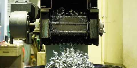 Equipment processing project debris