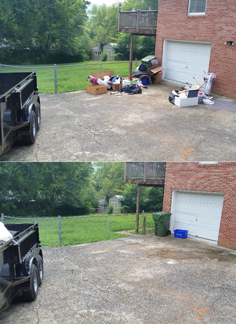 Rocket City Junk Removal project photo: 1st job